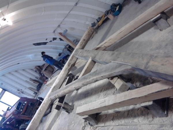 assembly in workshop